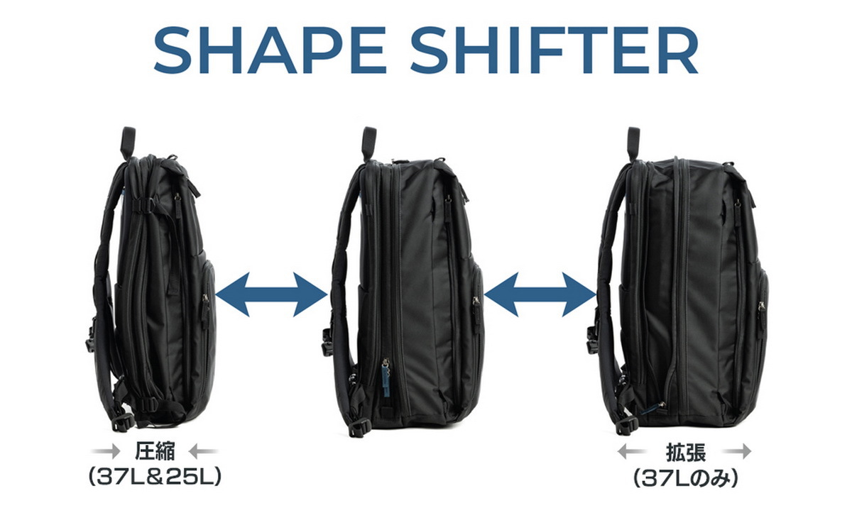 thinkTANKphoto（シンクタンクフォト）の多機能カメラバッグ「シェイプシフター」発表