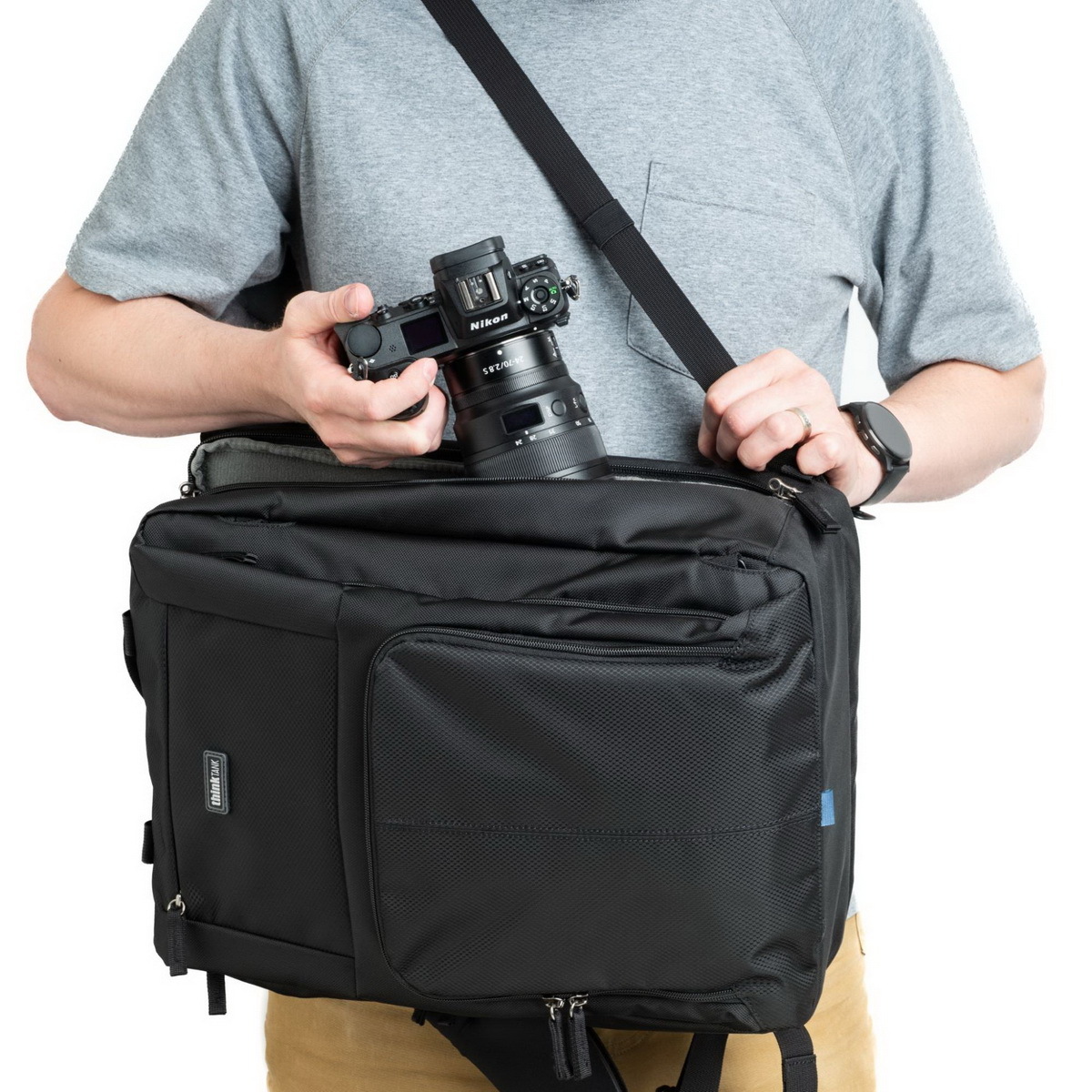 thinkTANKphoto（シンクタンクフォト）の多機能カメラバッグ「シェイプシフター」発表