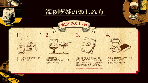 「喫茶カルーア」の楽しみ方