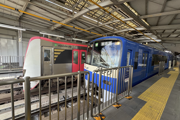 京急と都営地下鉄の車両