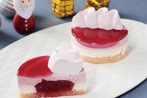 ローソンにホリデーケーキ！ ベリーを重ねた「ノエルルージュ」が登場