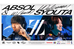 ZETA DIVISIONにAbsol選手とSyouTa選手が移籍加入、VALORANT部門が新体制でスタート