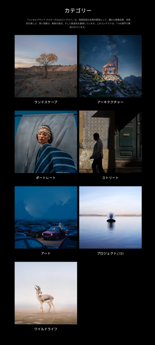 「Hasselblad Masters 2026」