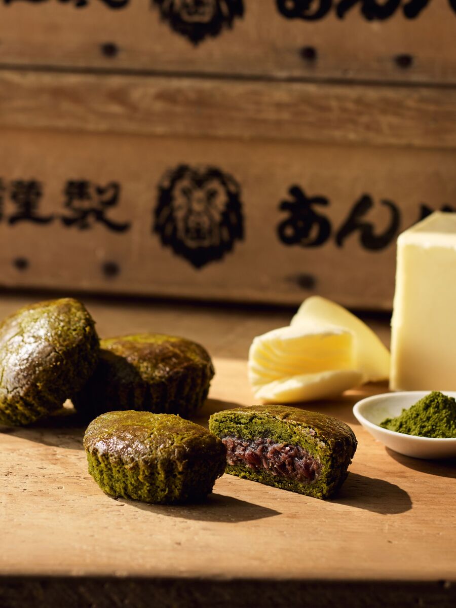 「岡田謹製 あんバタ屋」の「あんバタガレット宇治抹茶」
