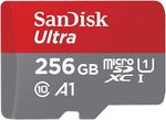 【 サンディスク 正規品 】 SanDisk microSD カード 256GB UHS-I U1 Class10 Nintendo Switch メーカー動作確認済 Ultra SDSQUAC-256G-GH3MA 簡易デザインパッケージ 10年間限定保証