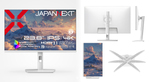 JAPANNEXTから白い4K液晶モニター登場　23.8インチ・IPS・価格4万980円