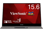 15.6インチで10点マルチタッチ対応、ViewSonic「TD1655」モバイルモニター