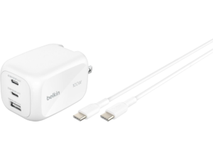 MacBook Proも充電できるBelkinの100W急速充電器、3ポートの実力