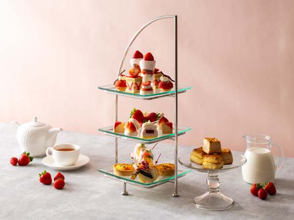 ヨコハマグランドインターコンチネンタルホテル、「いちごとミルクのアフタヌーンティー」を2月16日より提供開始