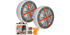 急な積雪時に効果を発揮 “布のタイヤチェーン”「AutoSock ASK695」