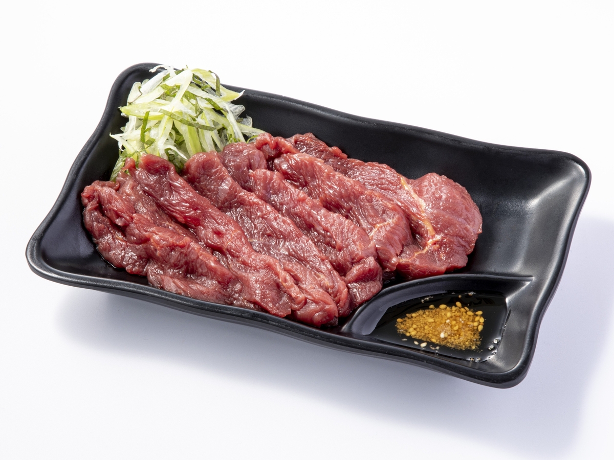 馬力馬刺し（馬刺し2倍盛りサービス