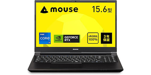 mouseの高性能ノートPCが11％オフ！ Core i7×RTX搭載、32GBメモリの