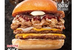 肉×肉で満たされる！「ダブル絶品チーズ牛カルビバーガー」などが並ぶ肉フェア