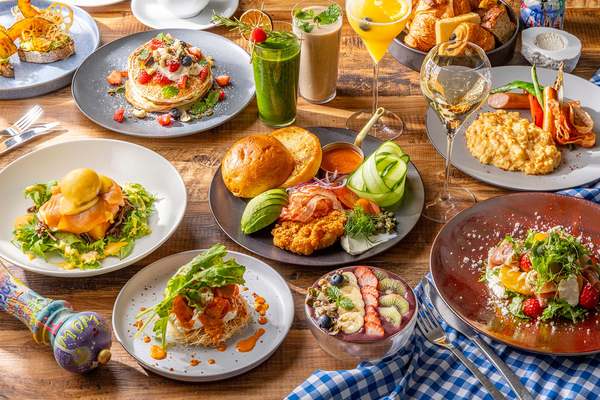 ちょっと遅めの朝食にもランチにも使えるブランチがめっちゃいい♡自由に組み合わせるプリフィクススタイルも良き