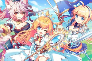 クロスヒロインRPG『テクロノス』が事前登録受付中！『神姫PROJECT』『あやかしランブル！』『れじぇくろ！』のキャラたちが大集結