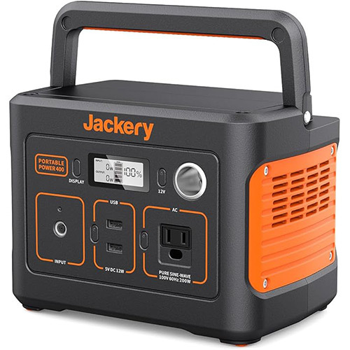 Jackery「ポータブル電源 400」が45％オフ！ アウトドア・防災で頼れる