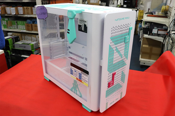 PCケース(自作PC用) Asus HATSUNE MIKU TX Gaming Case みっくみくにして