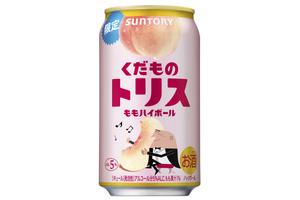 ももハイボールっておいしそう！ 桃果汁入りの「くだものトリス缶」が出るよ～！