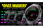 ファーウェイ製スマートウォッチに「スペースインベーダー」の文字盤登場