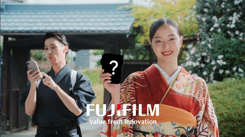 本日放映開始! 富士フイルムの「お正月を写そう♪」新CMで1月発表の新