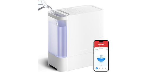 SwitchBot 気化式加湿器【美品/箱あり】大容量・21畳対応・Alexa ASCII.jp：21畳対応の気化式・4.5L大容量「SwitchBot 加湿器」が30％オフ