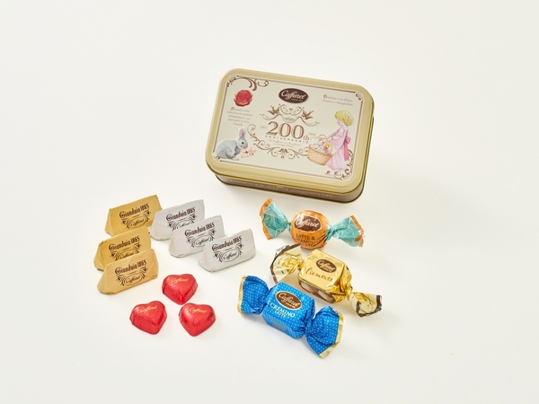 カファレル イエロースクエア缶