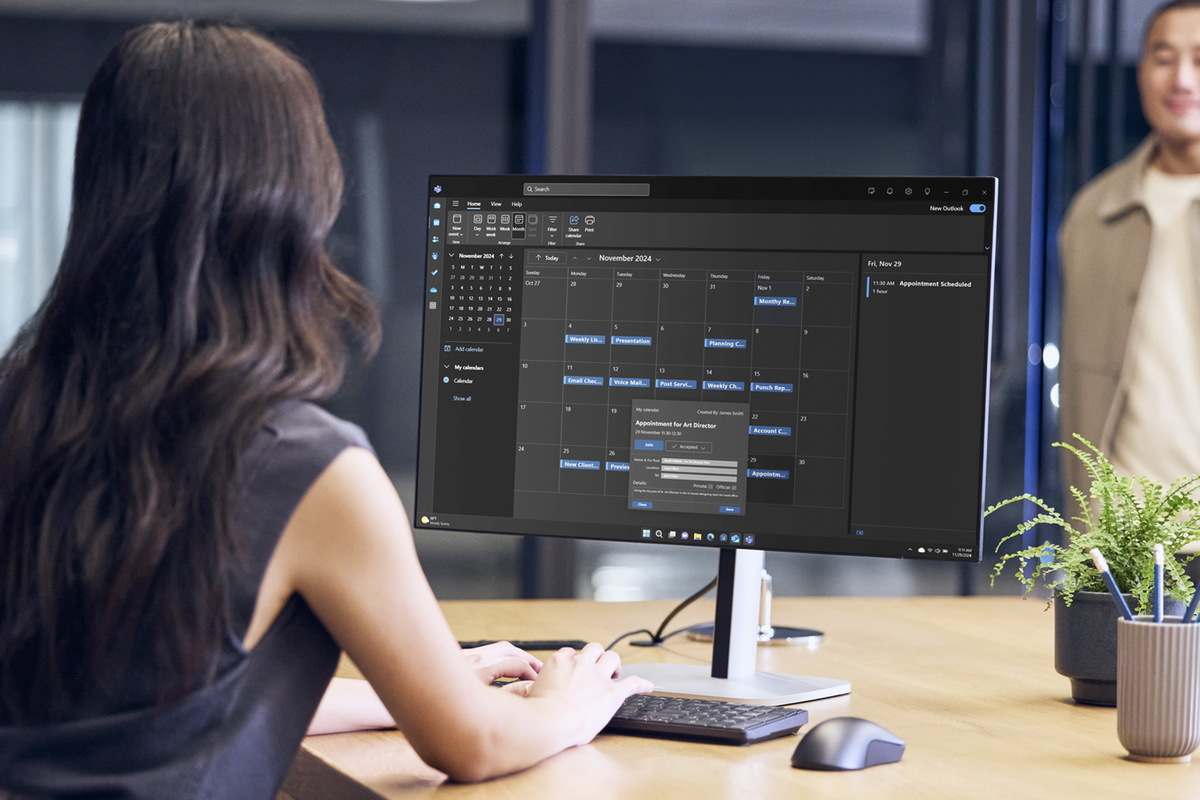 HPがキーボード内蔵型AI PC「HP EliteBoard G1a」発表