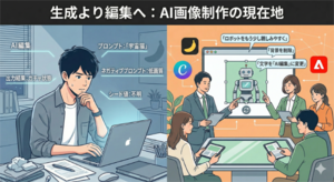 最新の画像生成AIは“編集”がすごい！ Nano Banana、Adobe、Canva、ローカルAIの違いを比べた