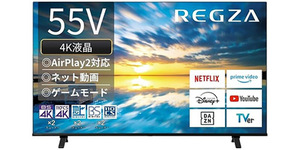55インチの4Kレグザが7万円台！ 圧倒的コスパの「55E350M」が36%オフのタイムセール中