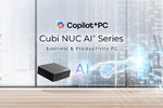 MSI、手のひらサイズAI PC「Cubi NUC AI+ 3MG」をCES 2026で披露 Copilot+搭載で未来のAI体験へ