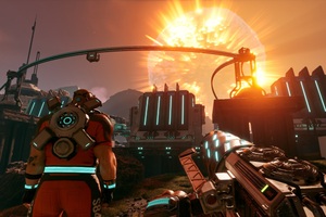 工場建設×FPSゲーム「スターラプチャー」早期アクセス初日に2万4000人集まる大盛況　エイリアンの大群とも戦える