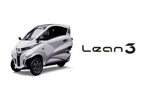 リーンモビリティ 、都市型小型EV「Lean3」の市販車仕様を確定　2026年中に日本・台湾での販売開始を発表
