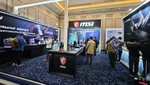 まさにゲーミングのMSI！ ゲーミングノート以外にも超ハイエンドPCや周辺機器が盛りだくさんのMSIブース