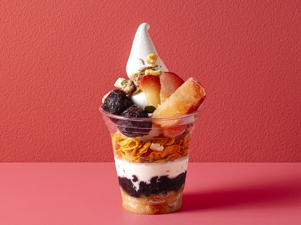 「CITYSHOP」の「北海道ミルクと焼きりんごの和パフェ」