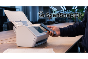 PFU、スマホを近づけてスキャンするiX2500の新機能「ScanSnapGo」提供開始