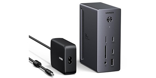 UGREEN 14-in-1 USB-C ドッキングステーション 本体 3画面対応・10Gbps転送・100W給電。UGREEN「Revodok Pro 314」14-in-1