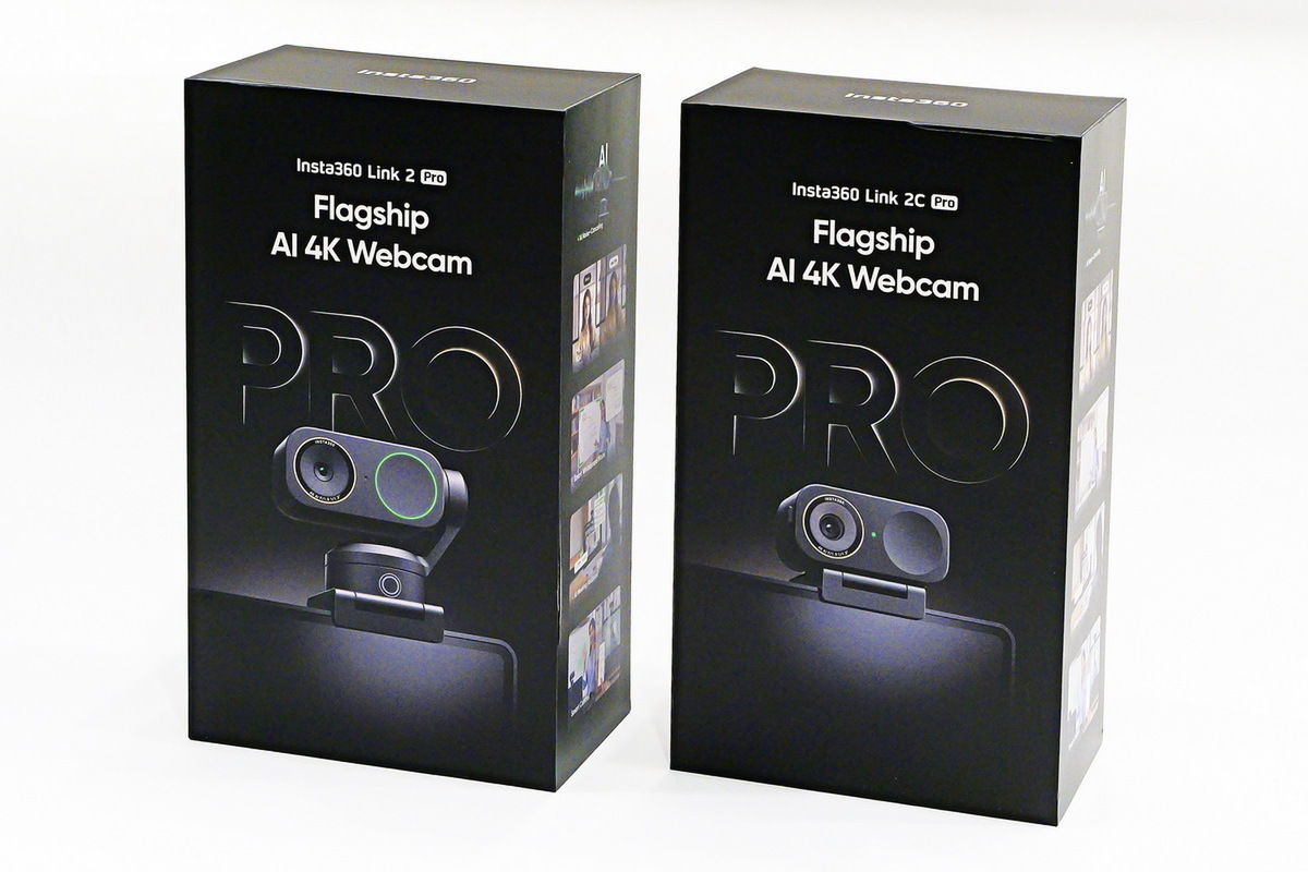 Insta360が高画質Webcam「Link 2 Pro」発表&実機レビュー