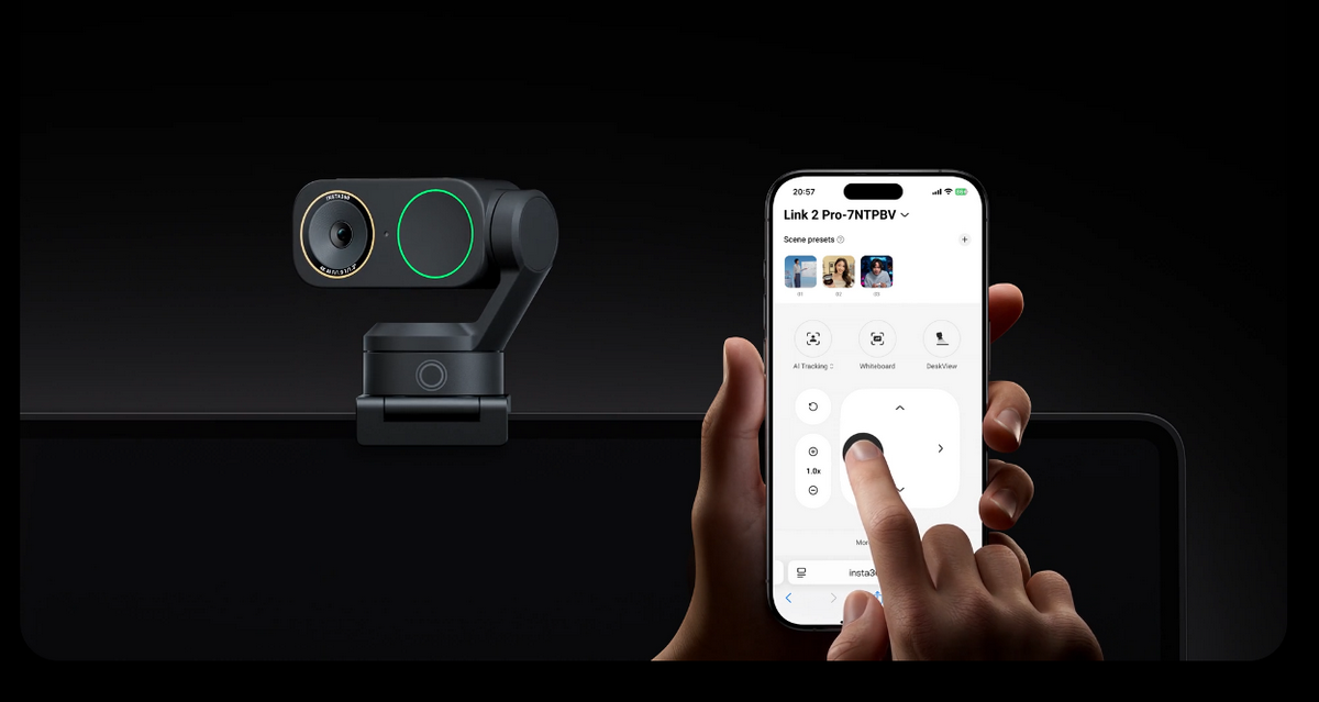 Insta360が高画質Webcam「Link 2 Pro」発表&実機レビュー