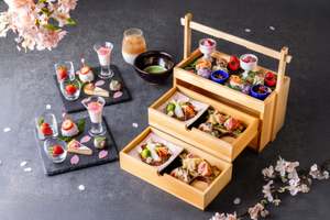 春の訪れを味わう「和風アフタヌーンティーセット」で埼玉県産いちごを楽しむ【関越自動車道 川越ICから約3km】