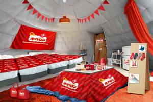 絶対にあったかいに決まってるホカロンだらけのグランピングルーム【圏央道 市原鶴舞ICから約4km】