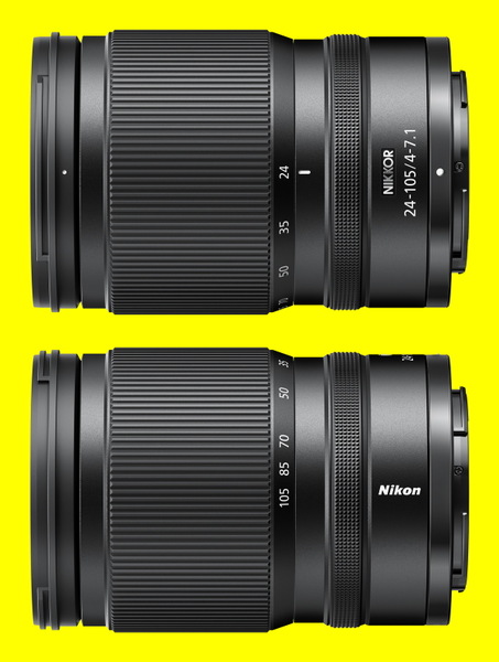 「NIKKOR Z 24-105mm f/4-7.1」発表