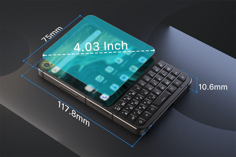 Unihertzがまたやった！ QWERTYキー付きスマホの小型版「Titan 2 Elite