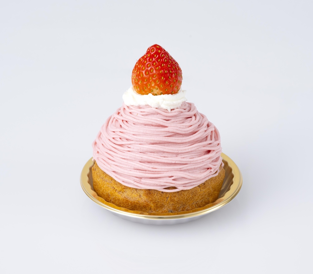 苺のモンブラン