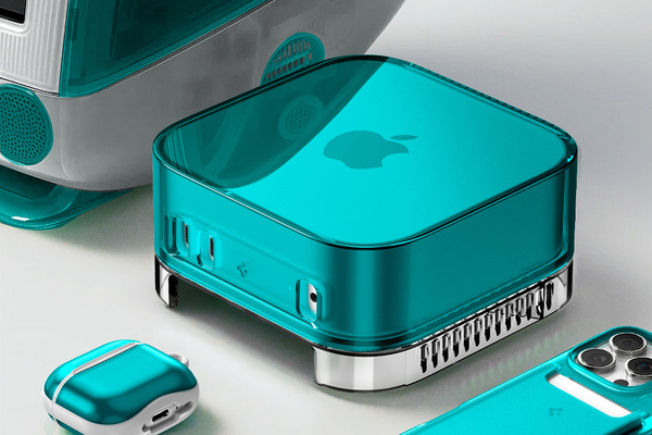 懐かしい】Mac miniがボンダイブルーになって進化（？）する！ 電源