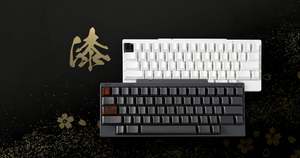 匠の技が光る美しい漆塗キートップ！ 上品な手触りを毎日のタイピングに