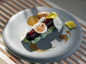 こんなオシャレなチョコバナナ見たことない…子供にはもったいないから内緒で食べたい