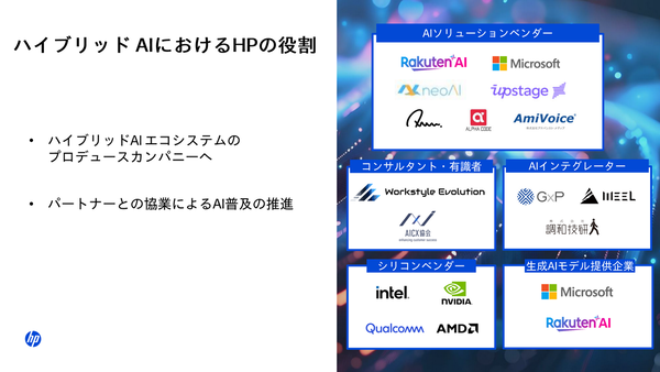 日本HPがAI戦略と2026年の新型ノートPCを発表