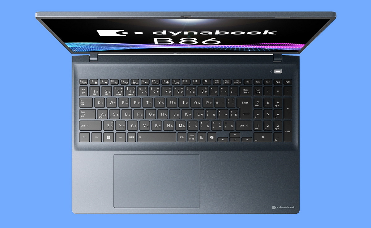 DynabookがAI PCの26年モデルを発表