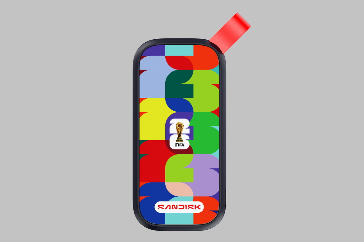 サンディスクは「FIFAワールドカップ26」公式ライセンス製品