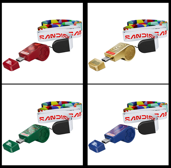 サンディスクは「FIFAワールドカップ26」公式ライセンス製品